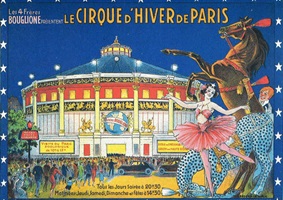 affiche cirque d'hiver de paris